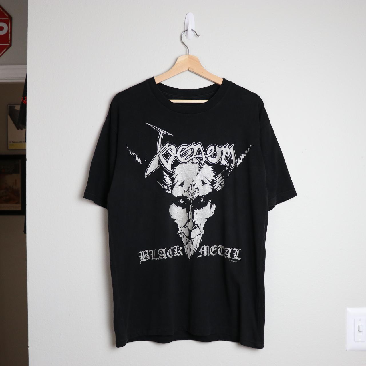 Venom Black Metal 1996 Vintage T-Shirt Large L 90s... - Depop