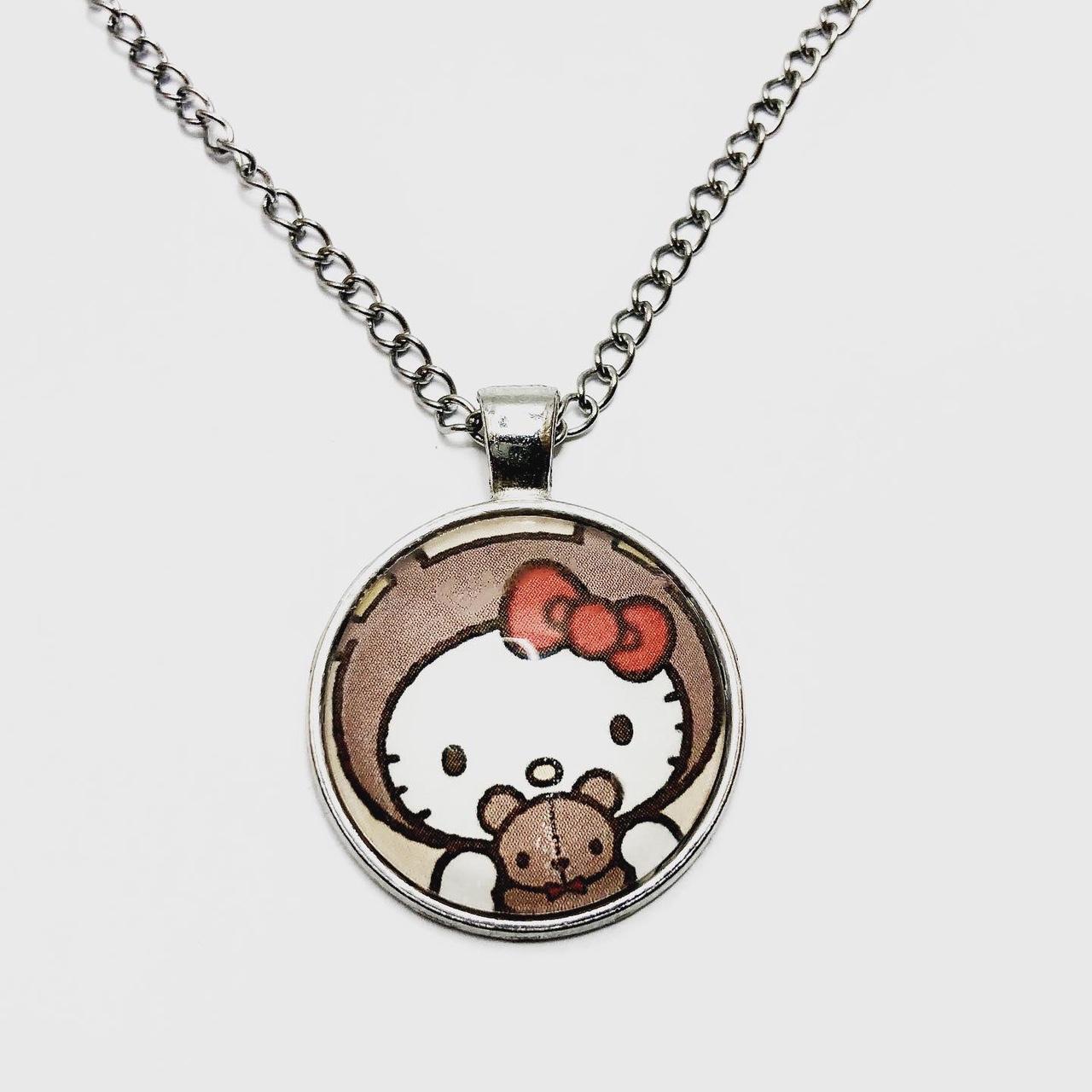 Hello Kitty Necklace 😻 Sleek, Creative &... Depop