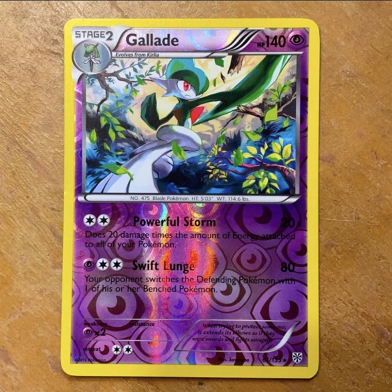 Gallade (61/135) (Cosmos Holo) (Blister Exclusive) [Black & White: Plasma  Storm]