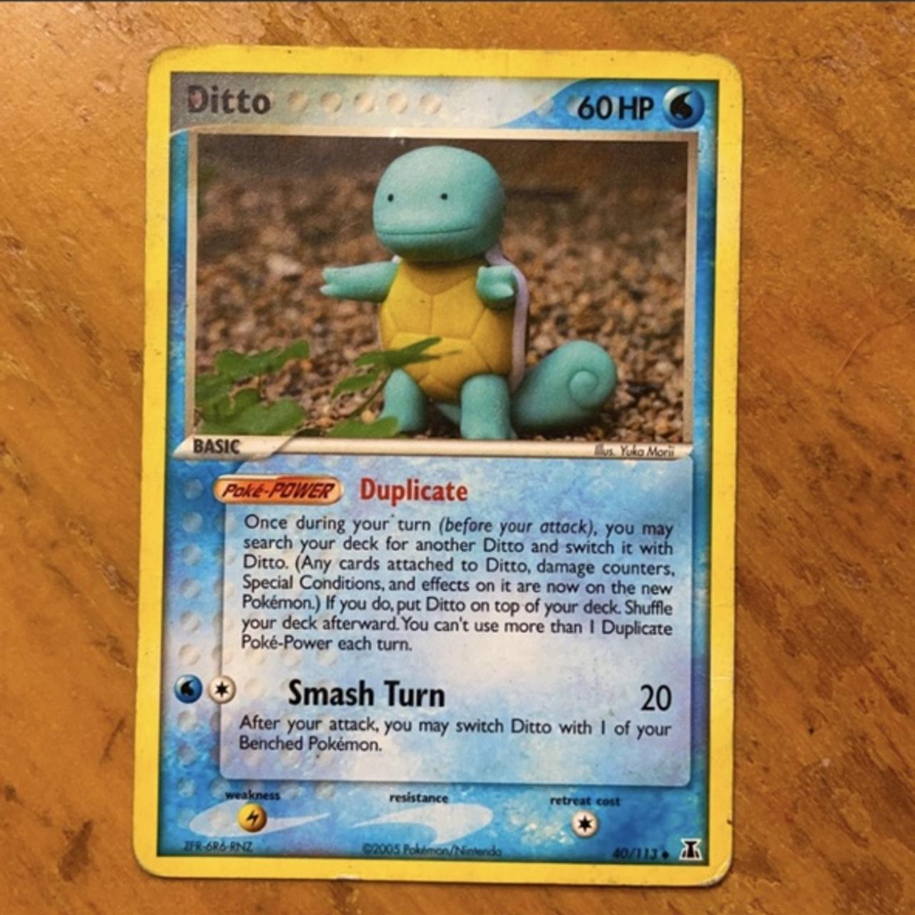 ✿ ditto 40/113 pokemon card 🤍🕊 • in good - Depop