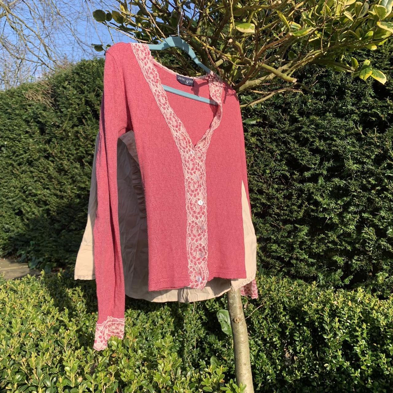 ‼️MAKE OFFERS, I NEED EVERYTHING GONE‼️ Pink cardigan... - Depop