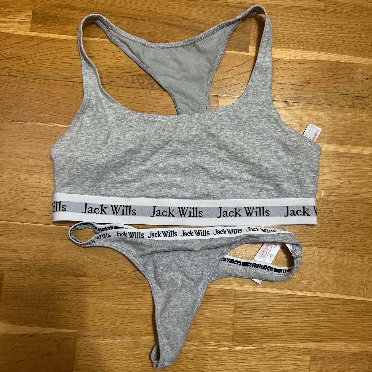 Jack wills sports bra and thong set, perfect... Depop