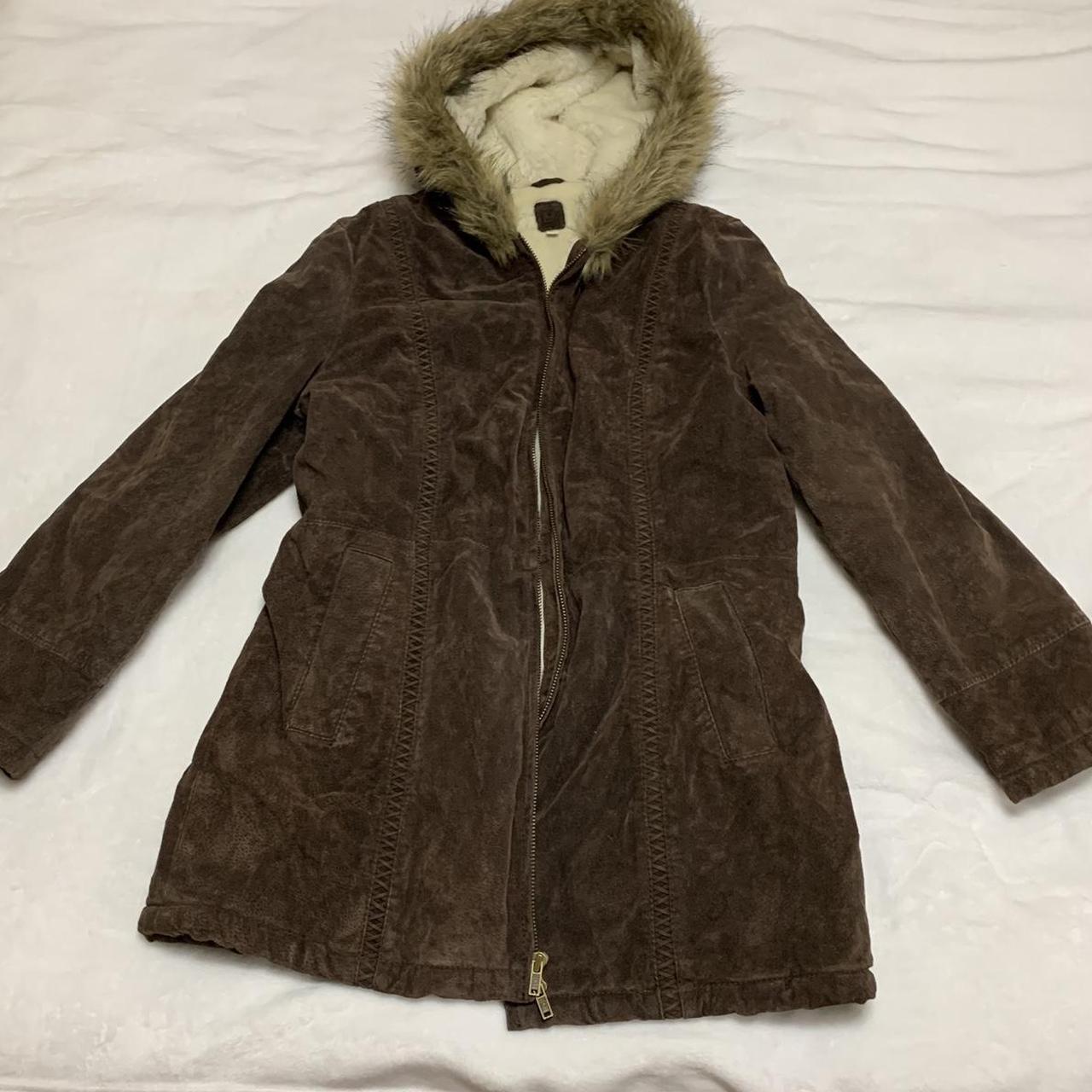 Product Image 1 - Vintage suede faux fur jacket

-from