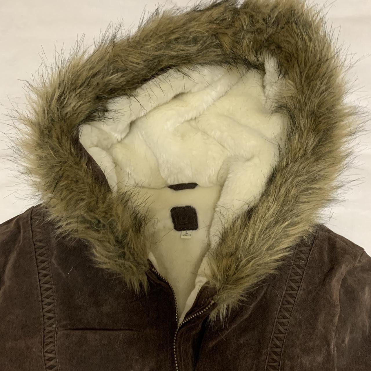 Product Image 2 - Vintage suede faux fur jacket

-from