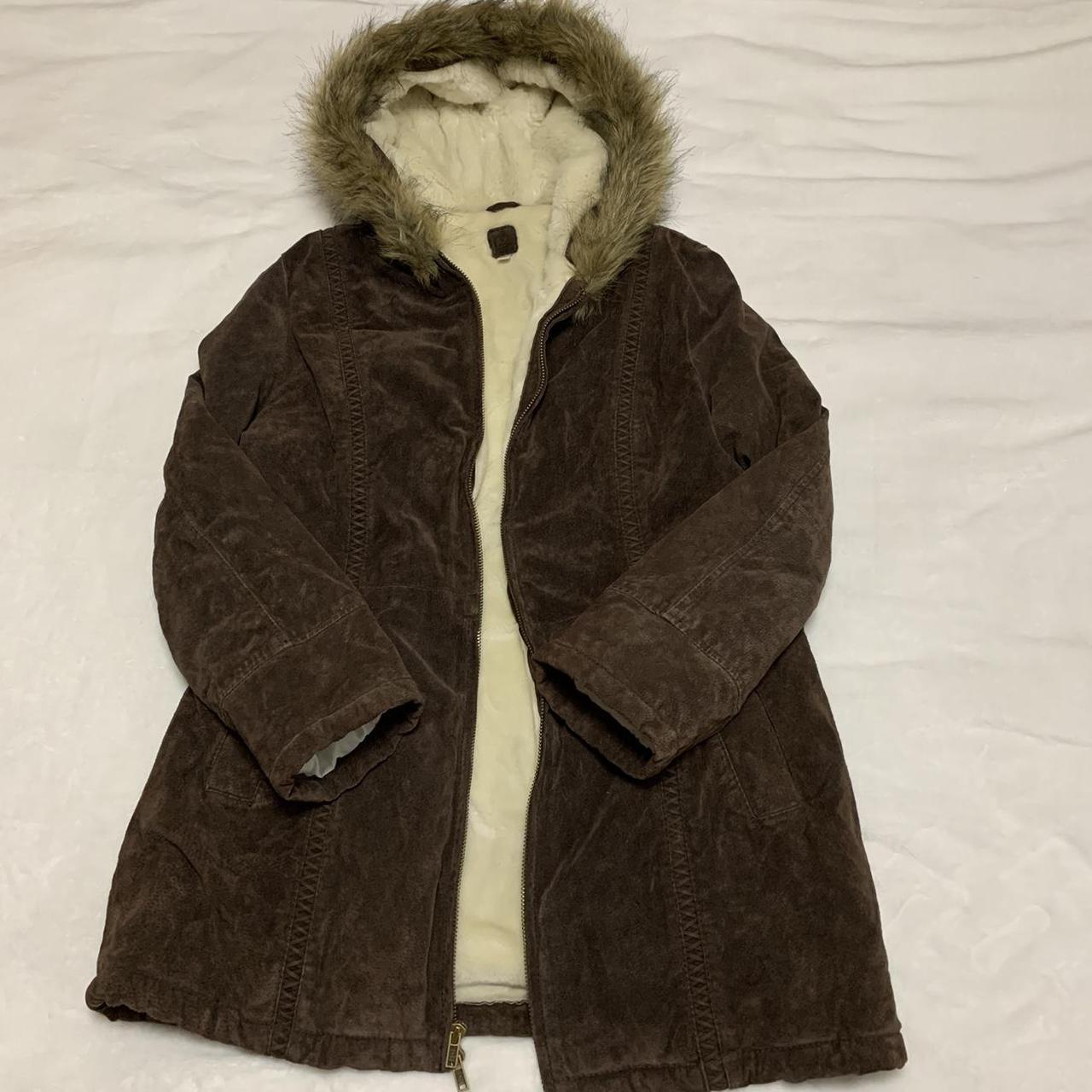 Product Image 3 - Vintage suede faux fur jacket

-from