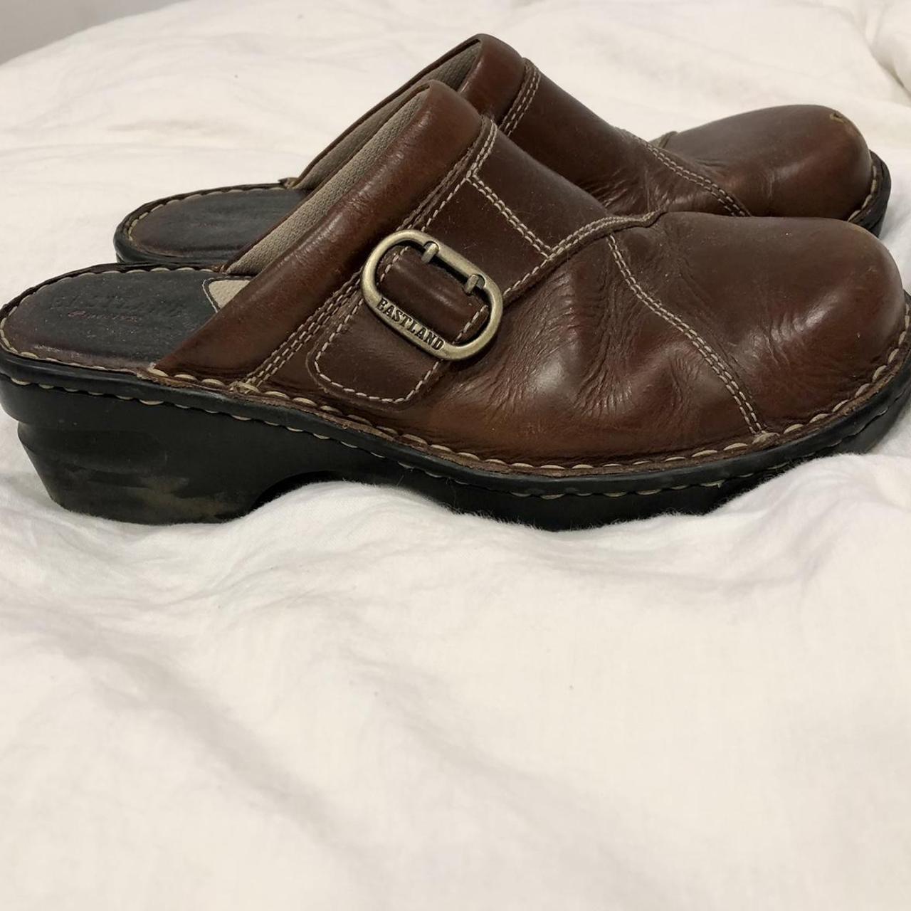 Product Image 2 - Brown Eastland clogs, scuffs pictured.