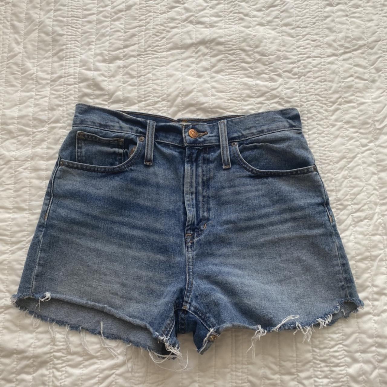 Madewell denim shorts. Very good quality and... Depop