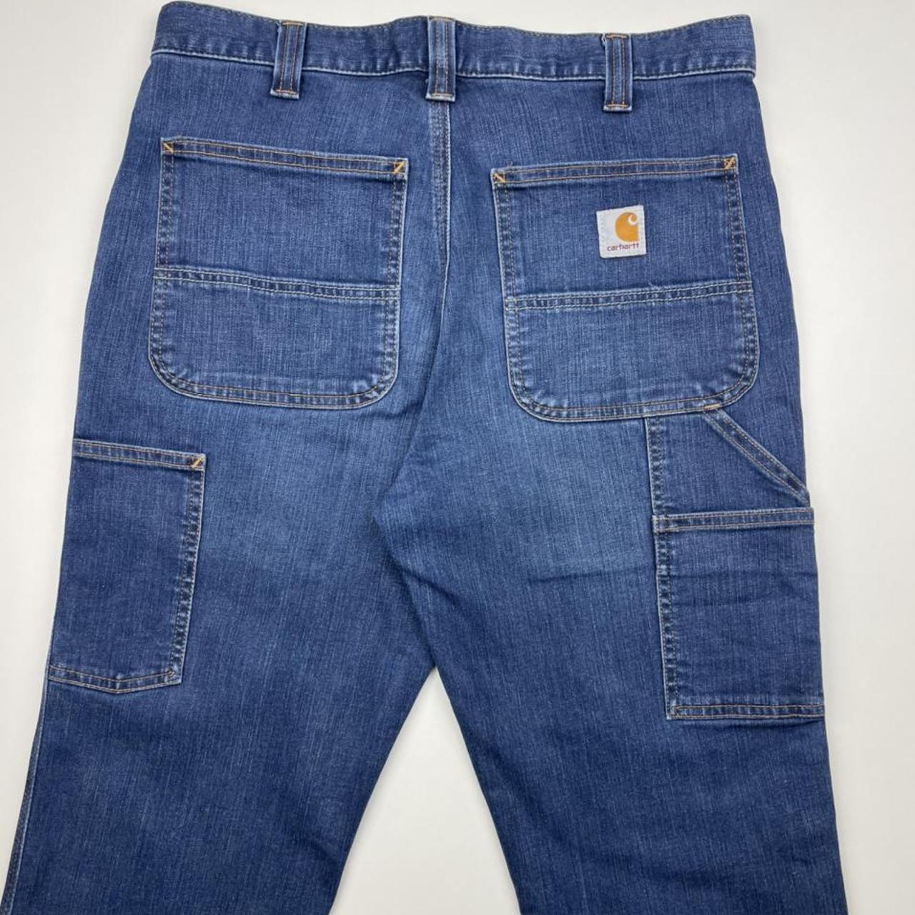 Vintage Carhartt Work Pants / Carpenter Pant Size... - Depop