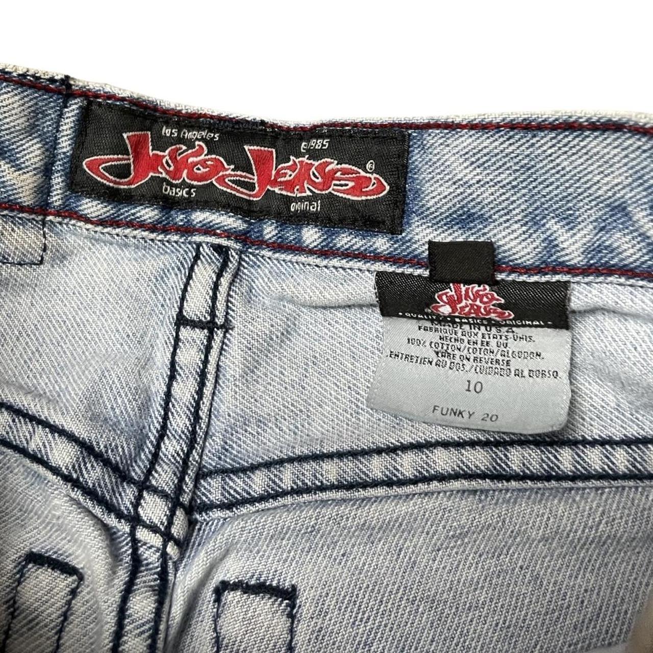 y2k JNCO jeans ☠︎ alt alternative emo goth... - Depop