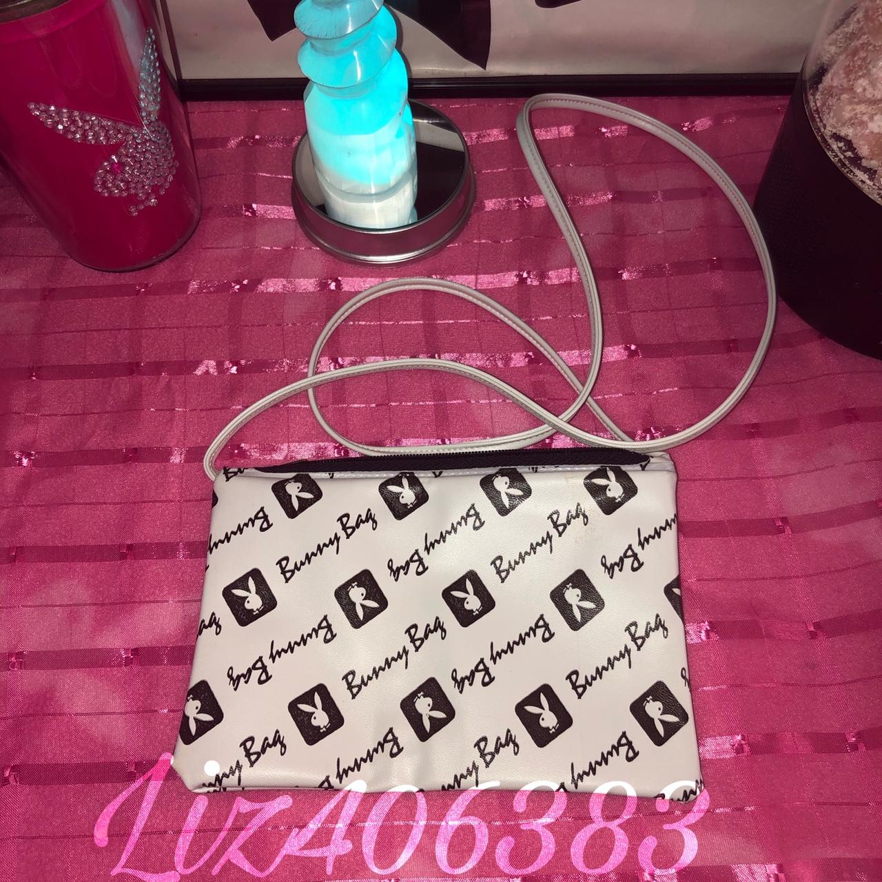 Playboy monogram black & white bag New without tags - Depop