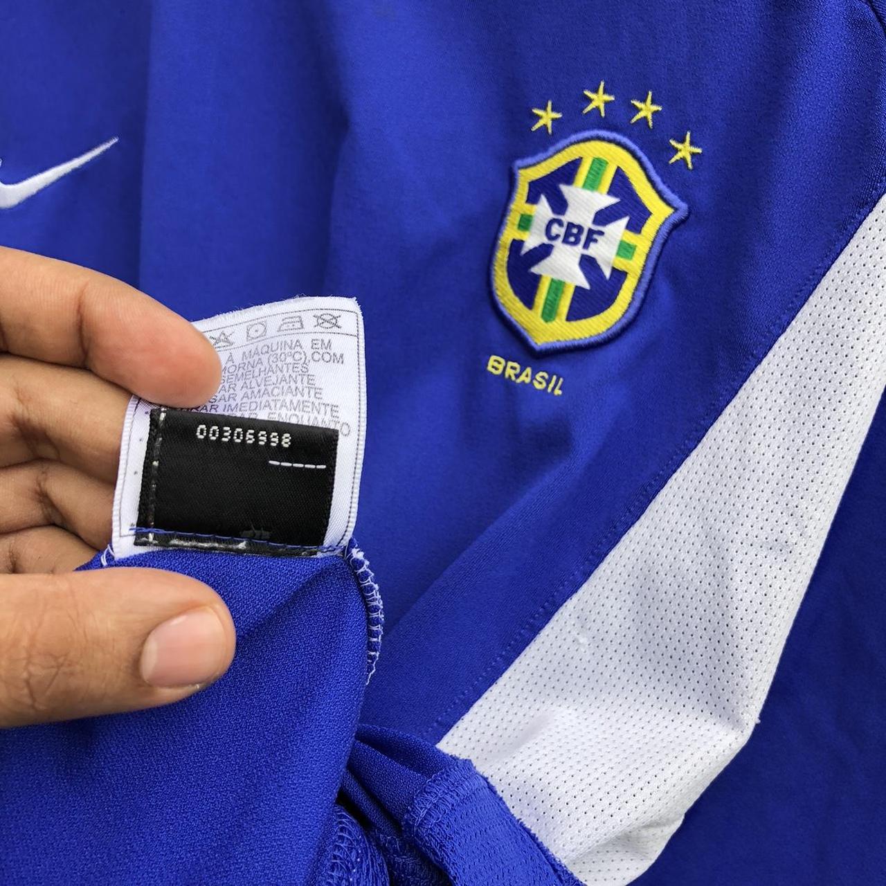 Men's M) 2002 World Cup Nike Brazil Away Shirt | Depop