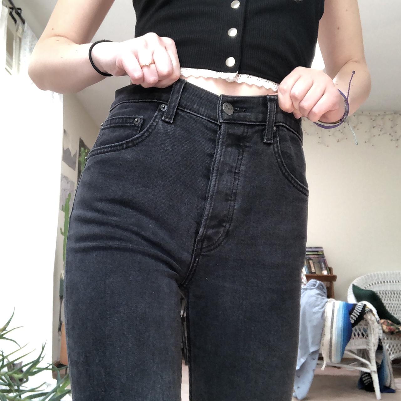 REFORMATION serena high skinny jean in argentine. Depop