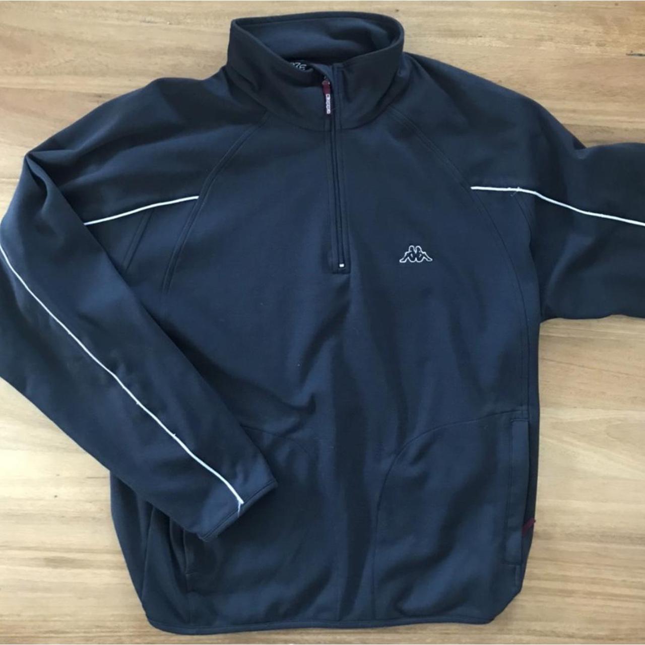 dark blue kappa jacket