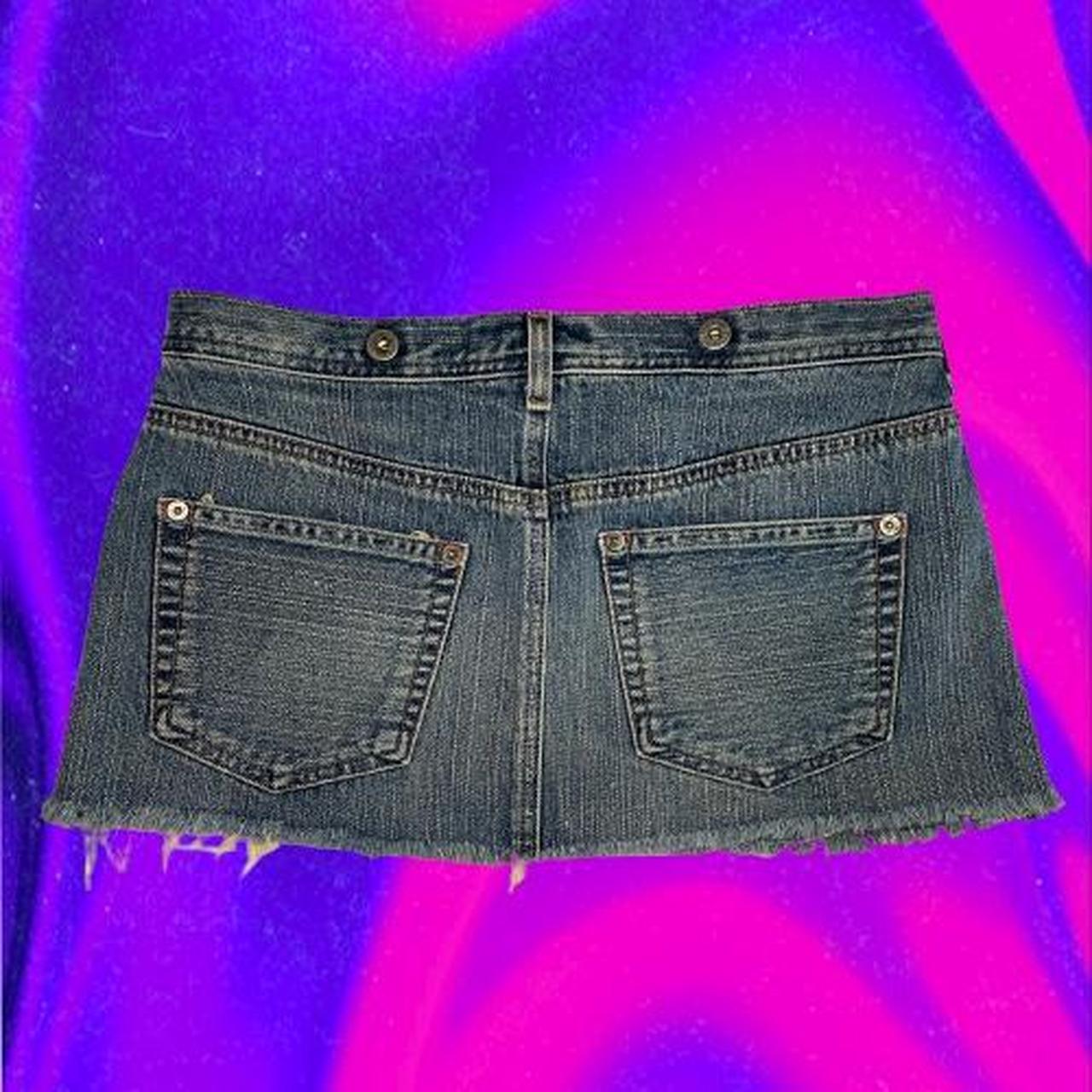 Hollister denim mini skirt Crazy cute red tag Depop