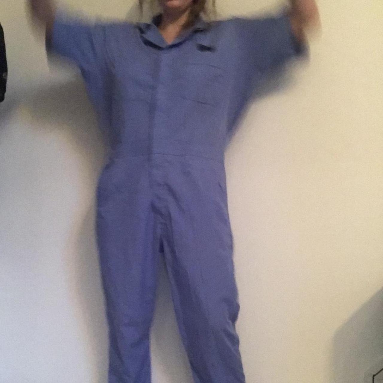 Men's Blue Jumpsuit Depop