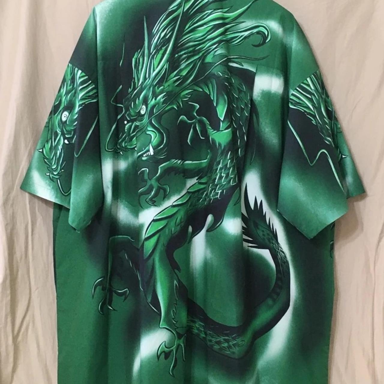 Balenciaga SS18 Green Dragon shirt, Condition:...