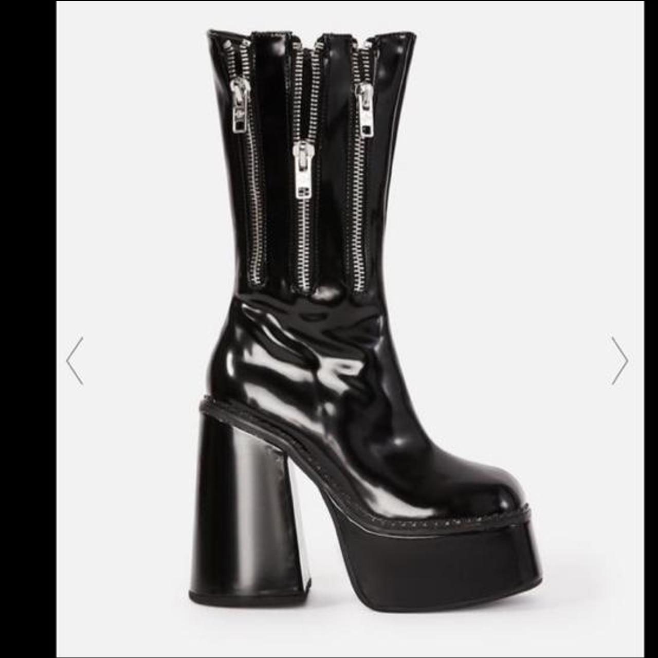 Dolls Kill Women's Boots Depop