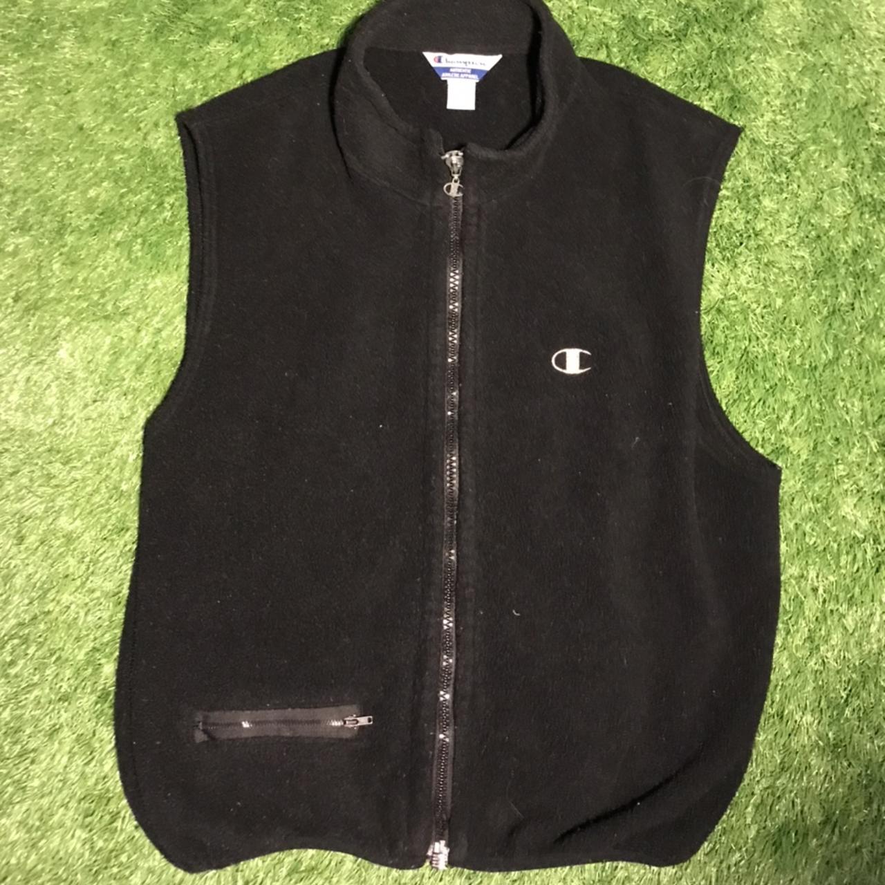 champion fleece vest