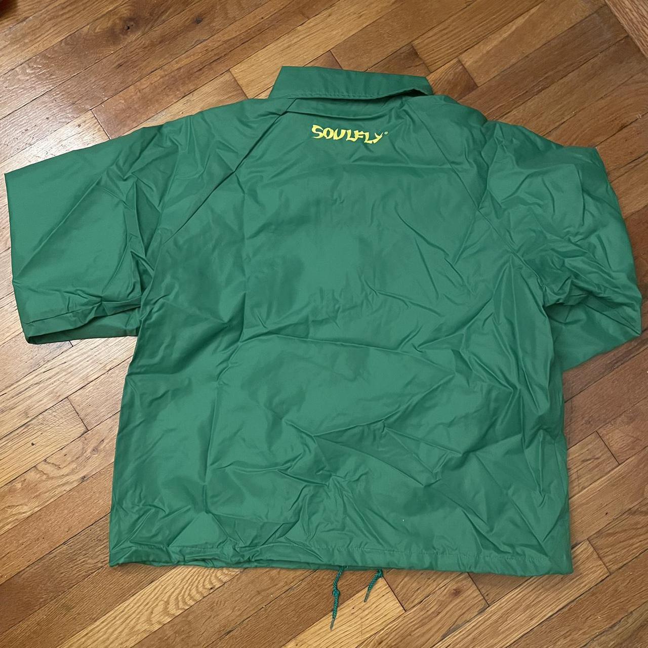 Men's Green and Yellow Jacket | Depop