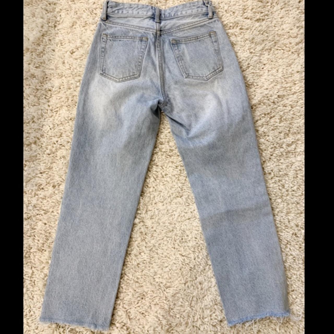 Brandy Melville Millie Jeans. Light wash... - Depop