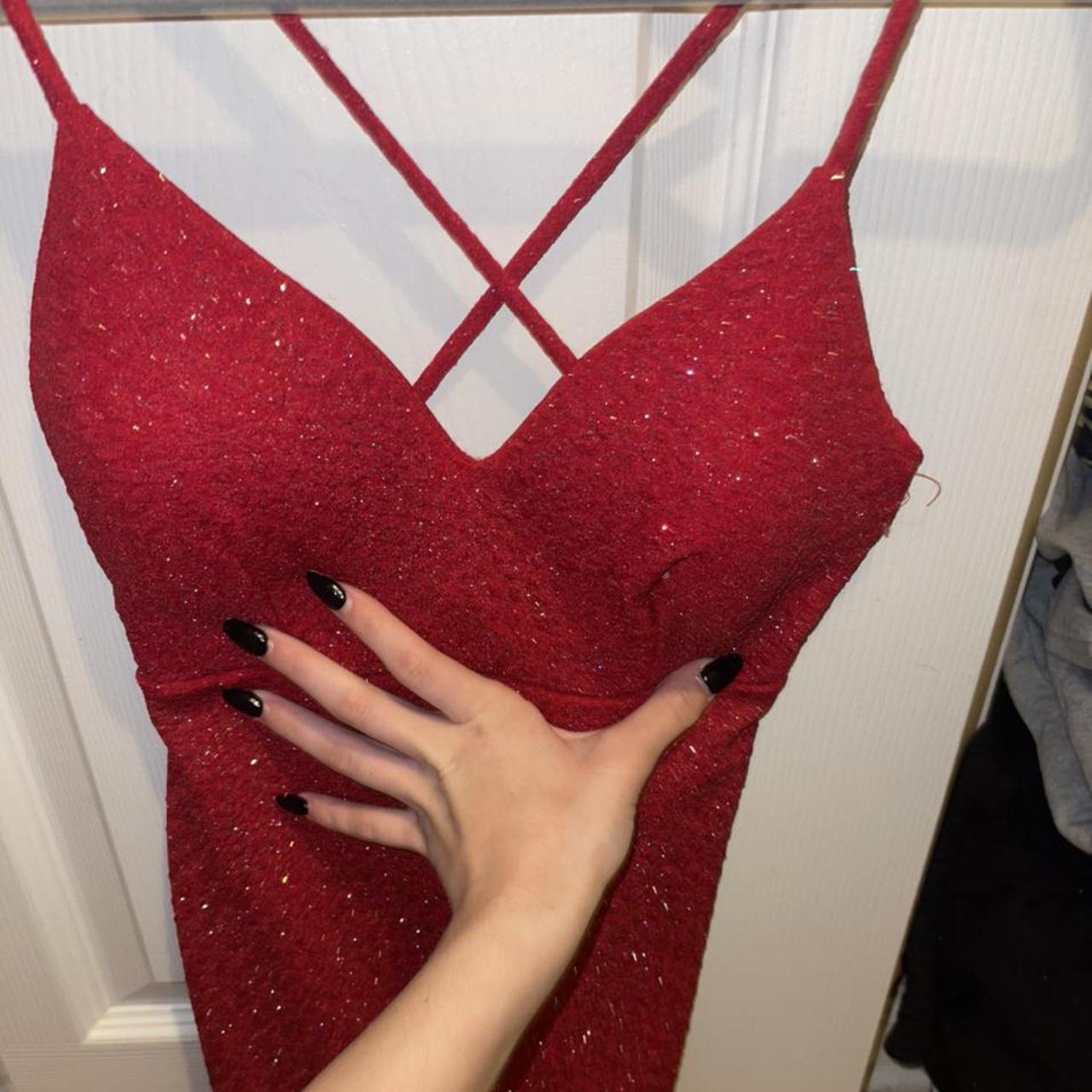 Windsor red best sale sparkly dress