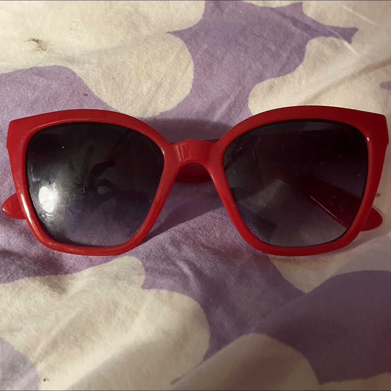 cherry red vans sunglasses very Lolita rockstar