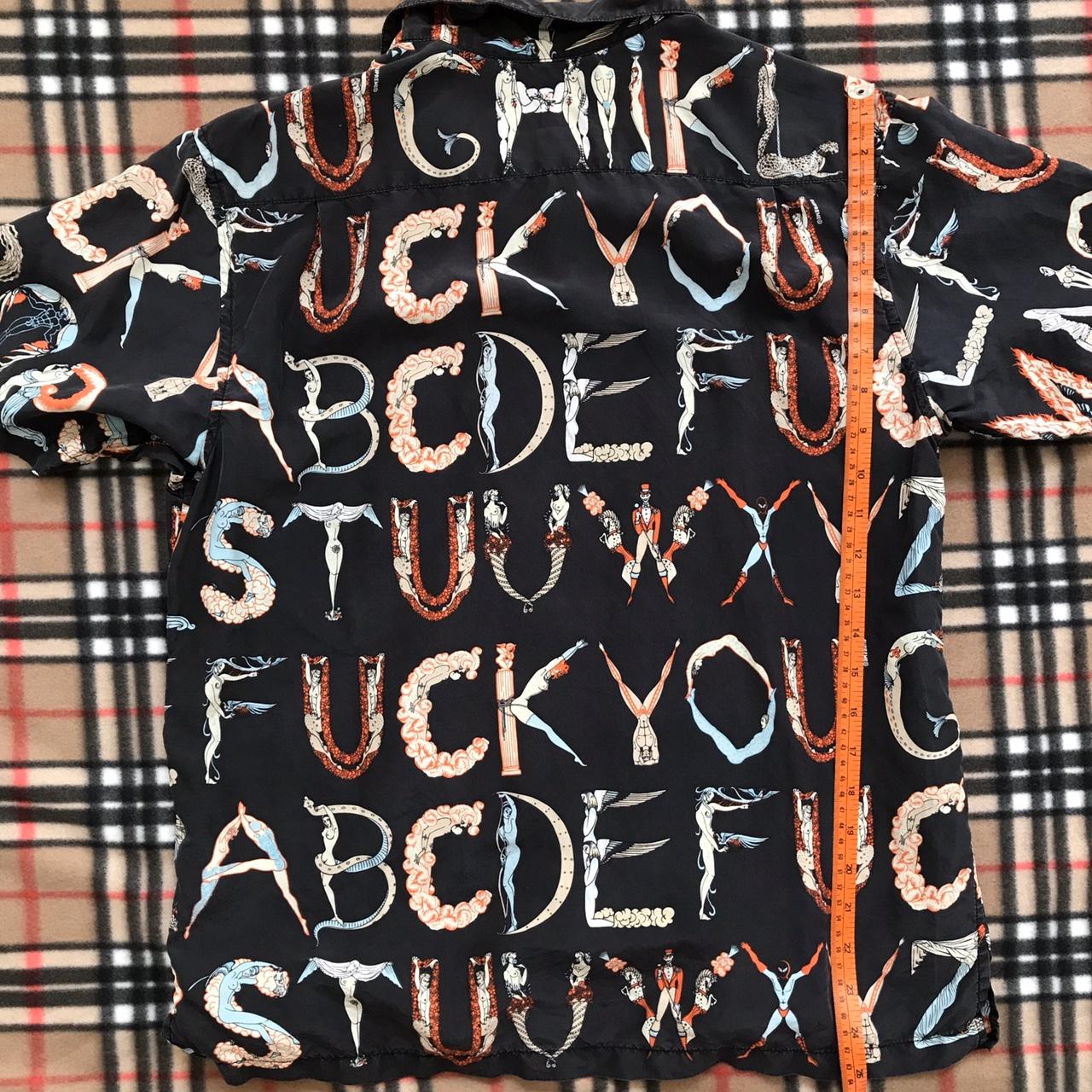 新品 Supreme Alphabet Silk Shirt Orange 窪塚 別格の高品質