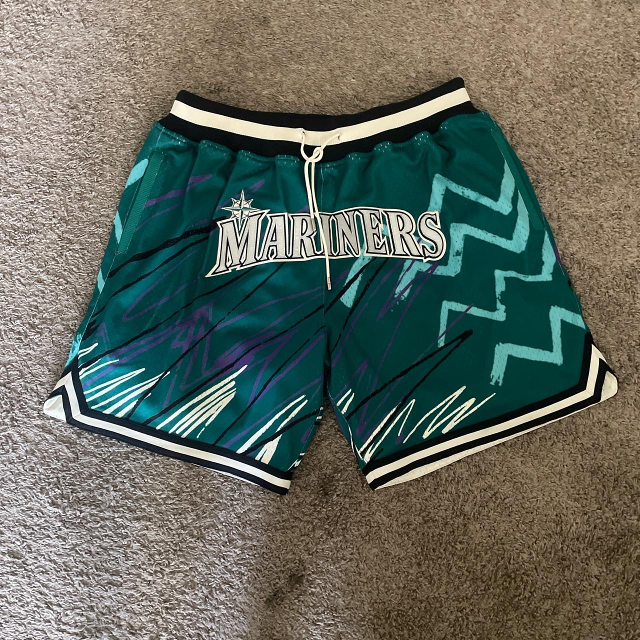 Miami Heat Just Don pink “South Beach” shorts Mens - Depop