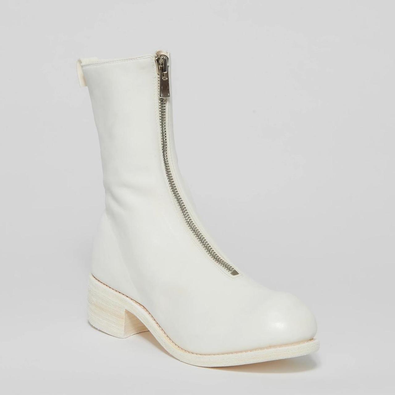 Product Image 1 - WHITE GUIDI BOOTS WITH ZIPPER!

Excellent