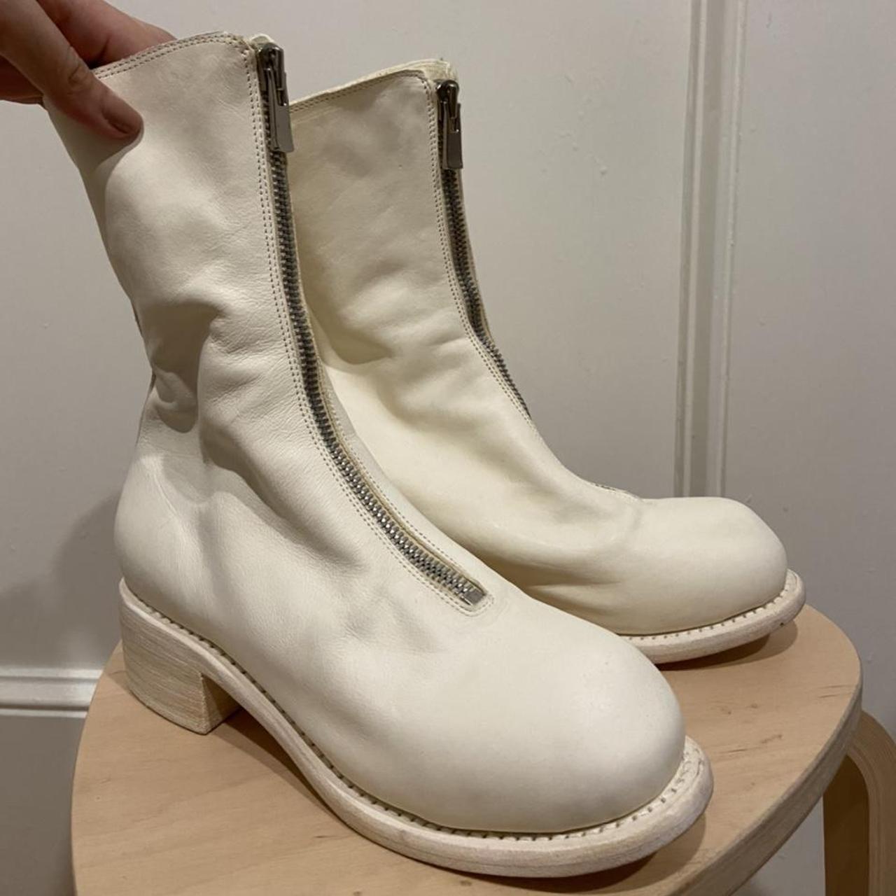 Product Image 2 - WHITE GUIDI BOOTS WITH ZIPPER!

Excellent