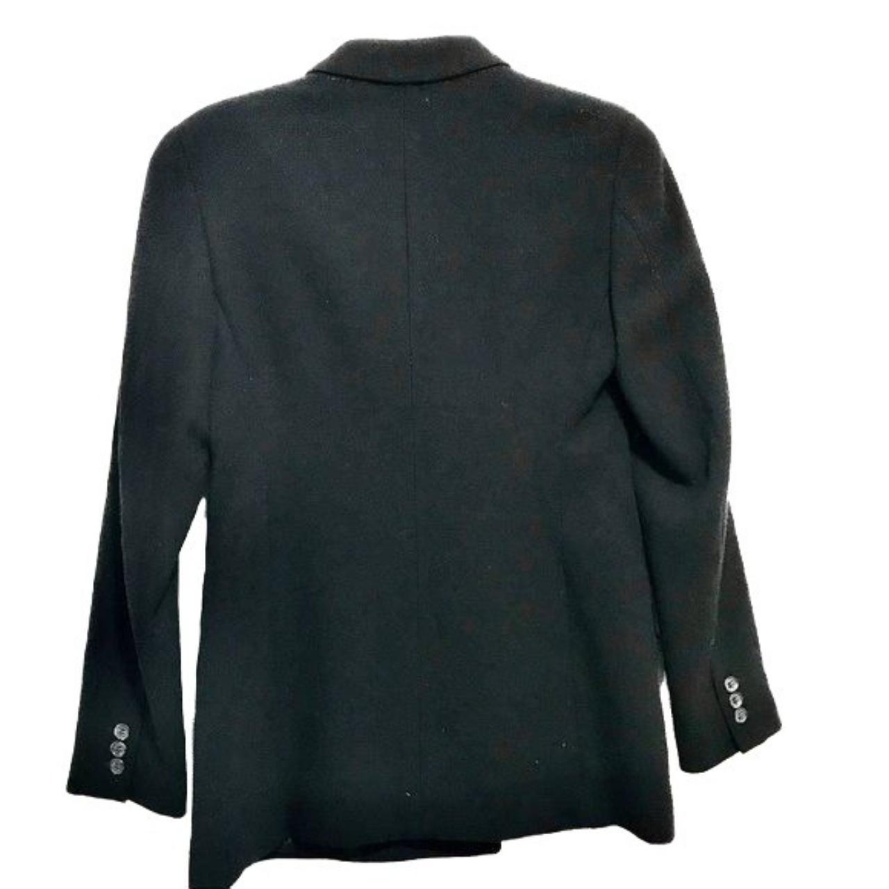 J.Crew Women's Black Coat Depop