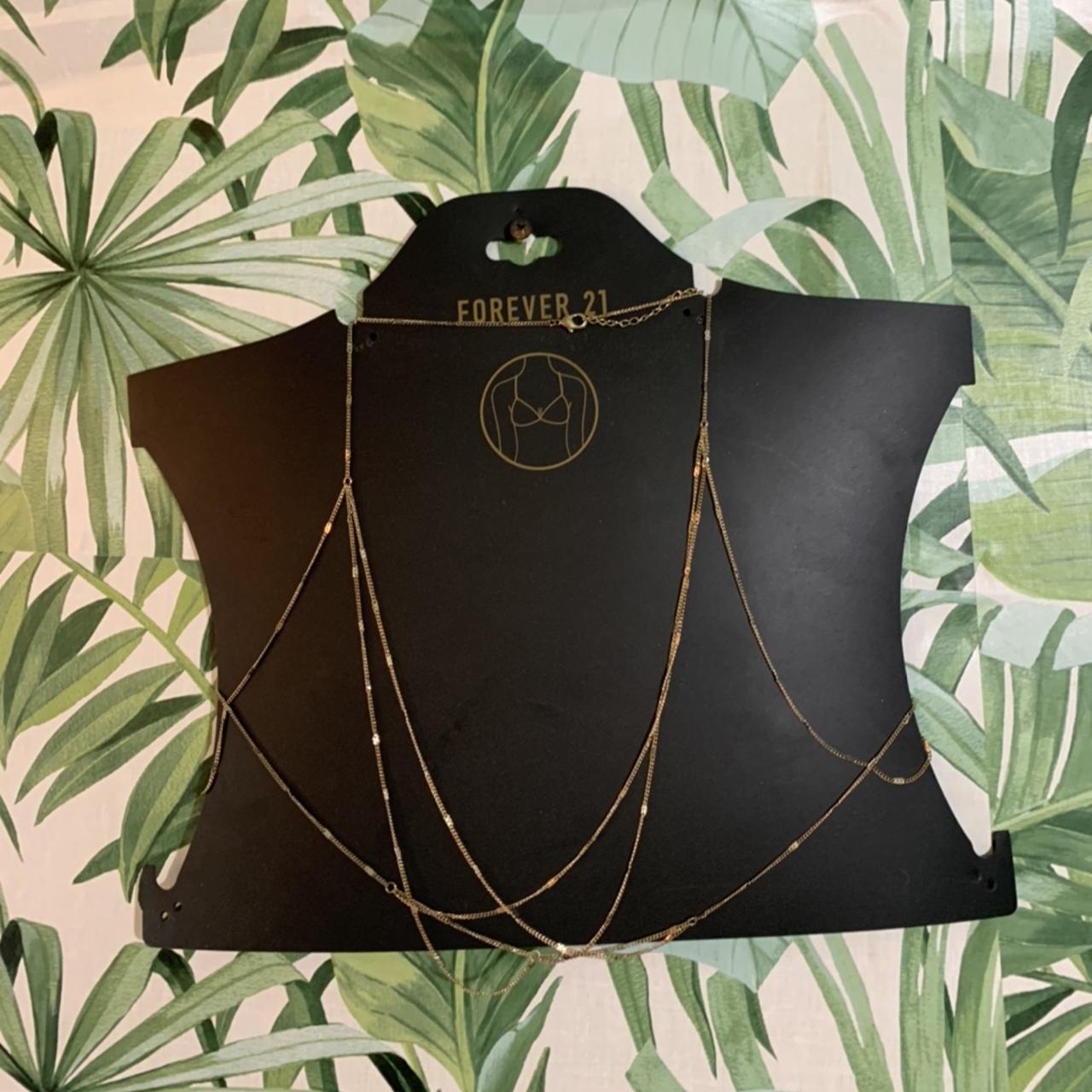 FOREVER 21 BODY JEWELRY WORN ONCE GOLD Depop