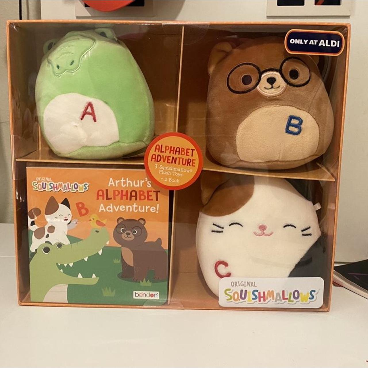 Aldi squishmallow set! Unopened! Arthurs Alphabet... Depop