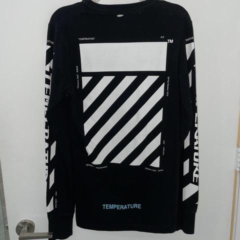 Off-White long sleeve t shirt - Depop