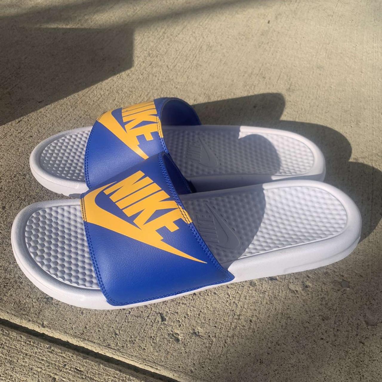 Nike benassi online blue