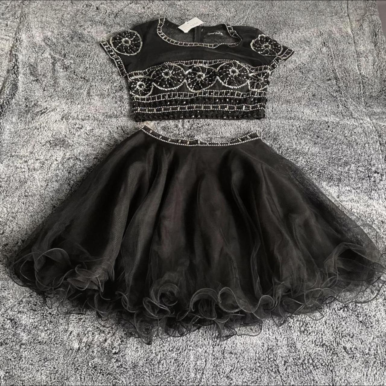 Crystal Doll Women's Black Dress