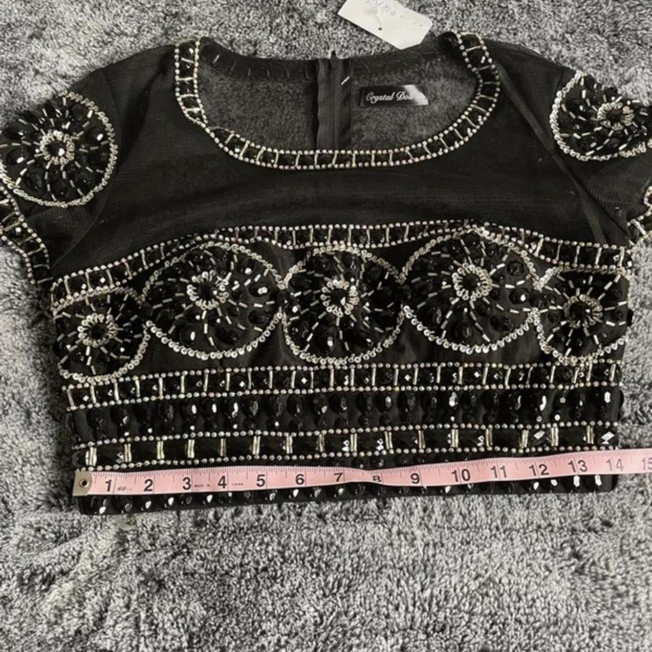Crystal Doll Women's Black Dress (2)