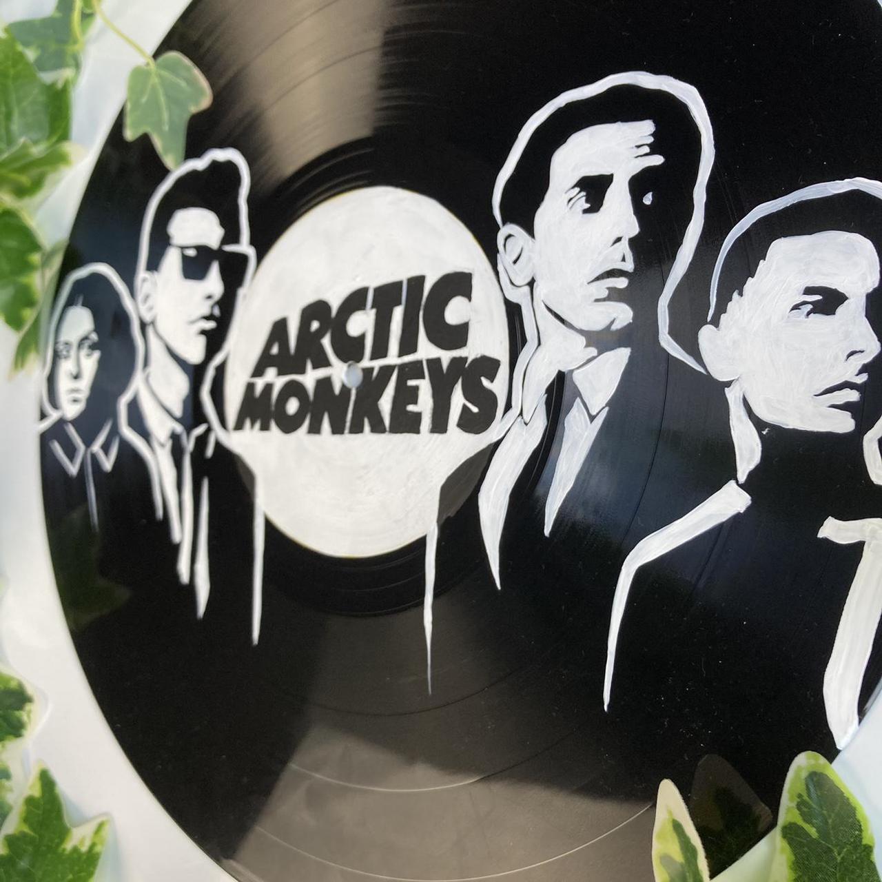 Arctic Monkeys Painted Vinyl Record