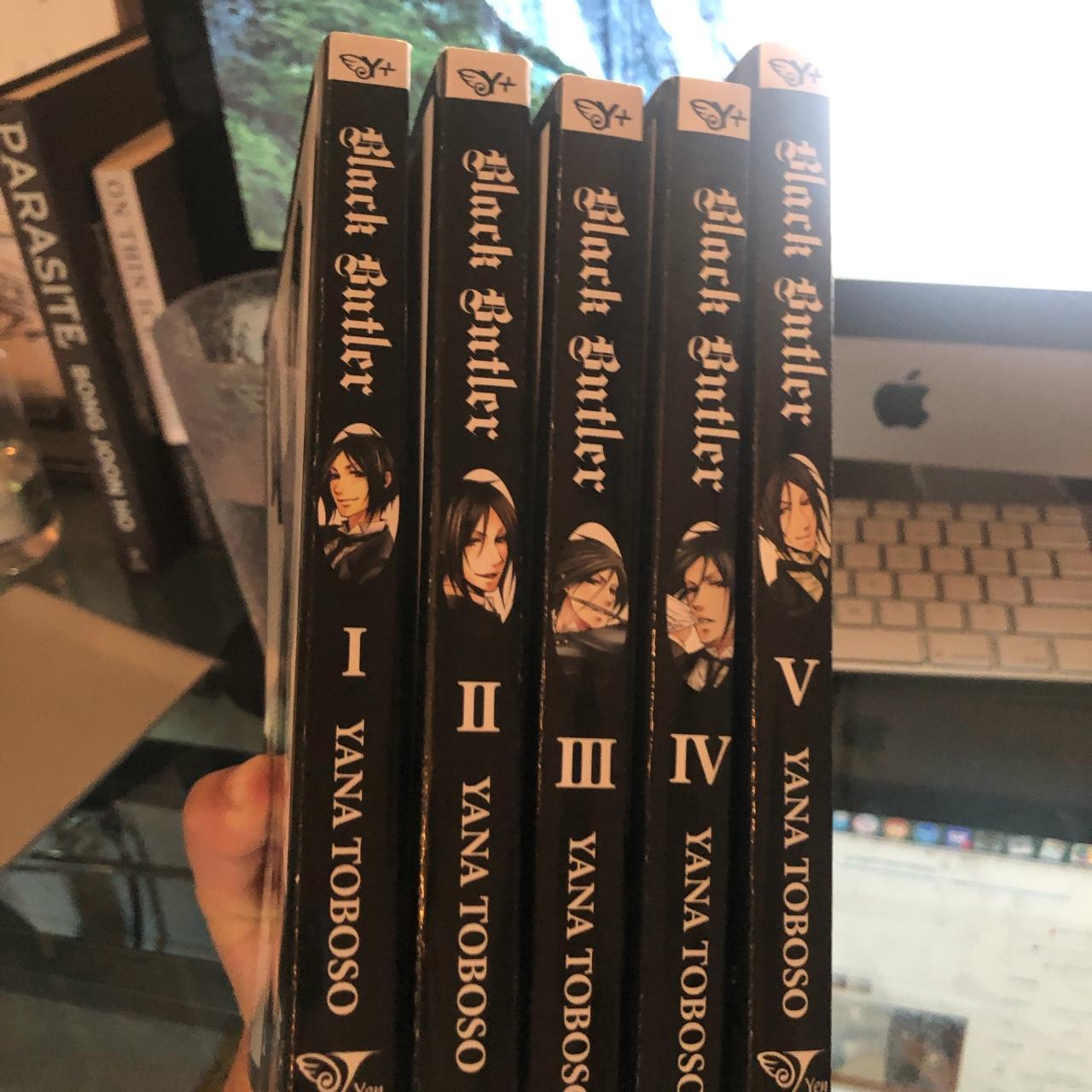 Black Butler Manga Volumes 1-5, Great Condition With... - Depop