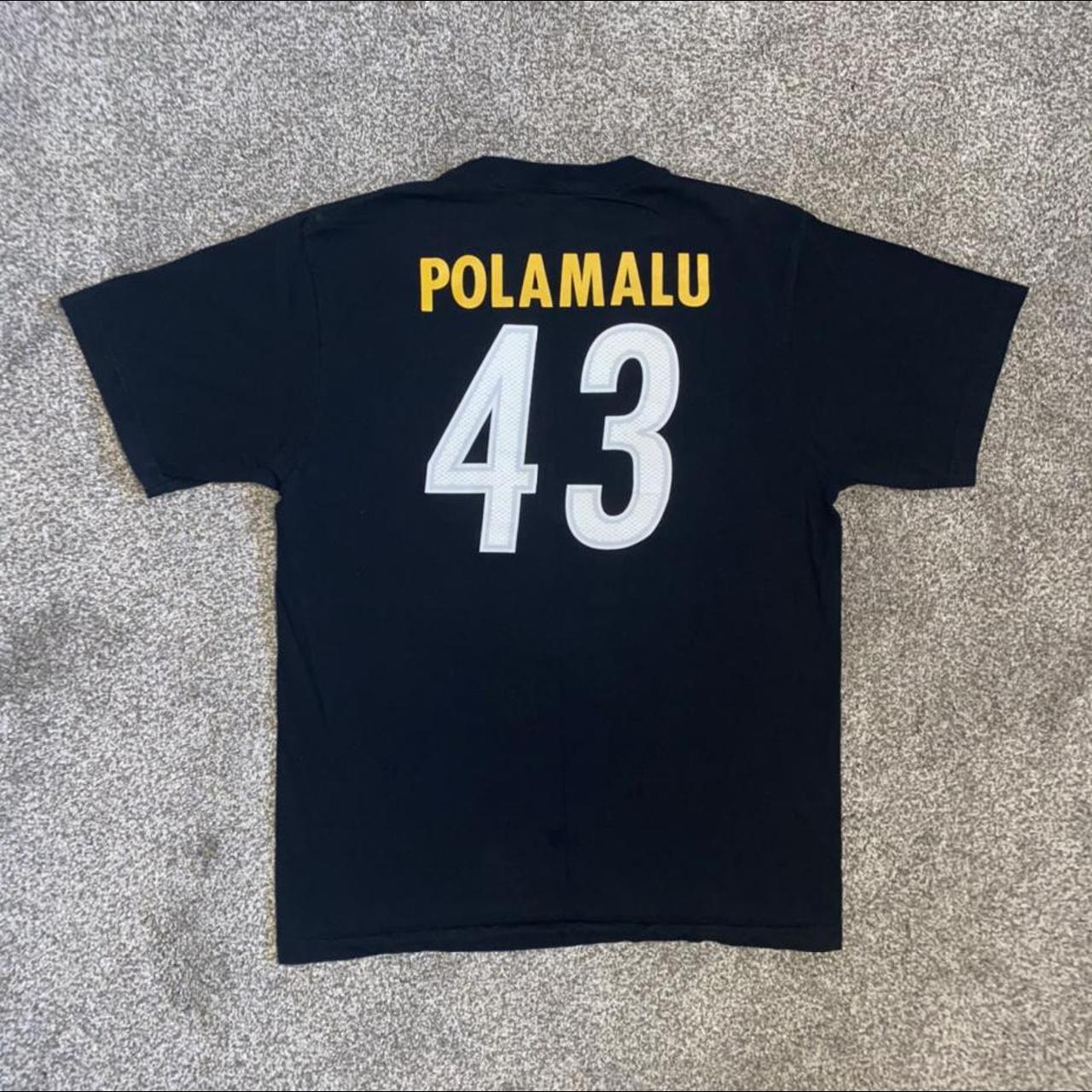 Troy Polamalu Pittsburgh Steelers NFL Reebok - Depop