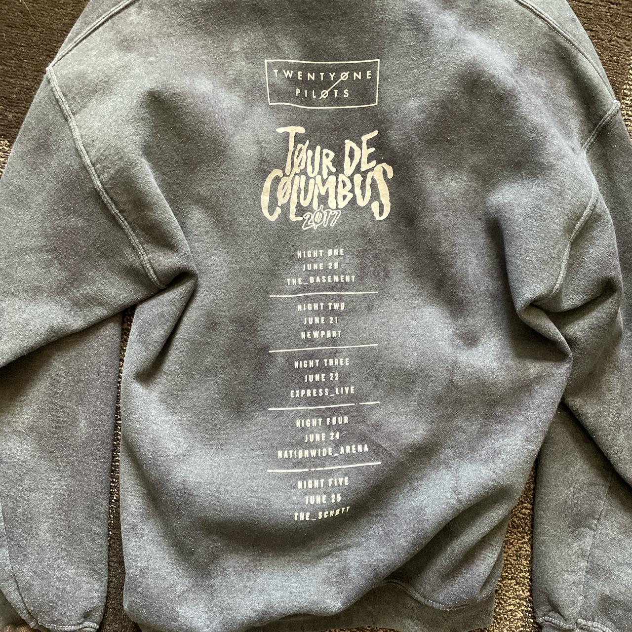 Twenty top One Pilots Tour de Columbus Hoodie