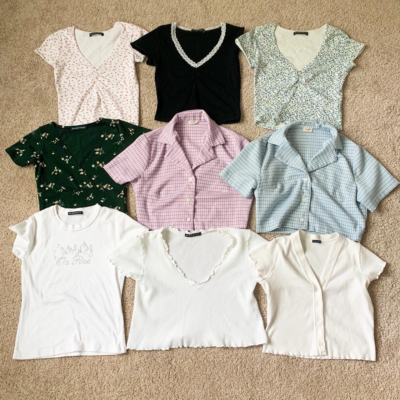 My Updated Brandy Melville Tops Collection, As Of... - Depop