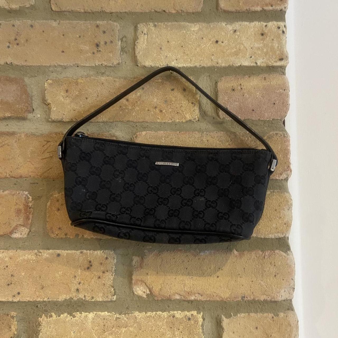 Gucci Canvas Monogram Mini Pochette Bag🦨 This piece - Depop