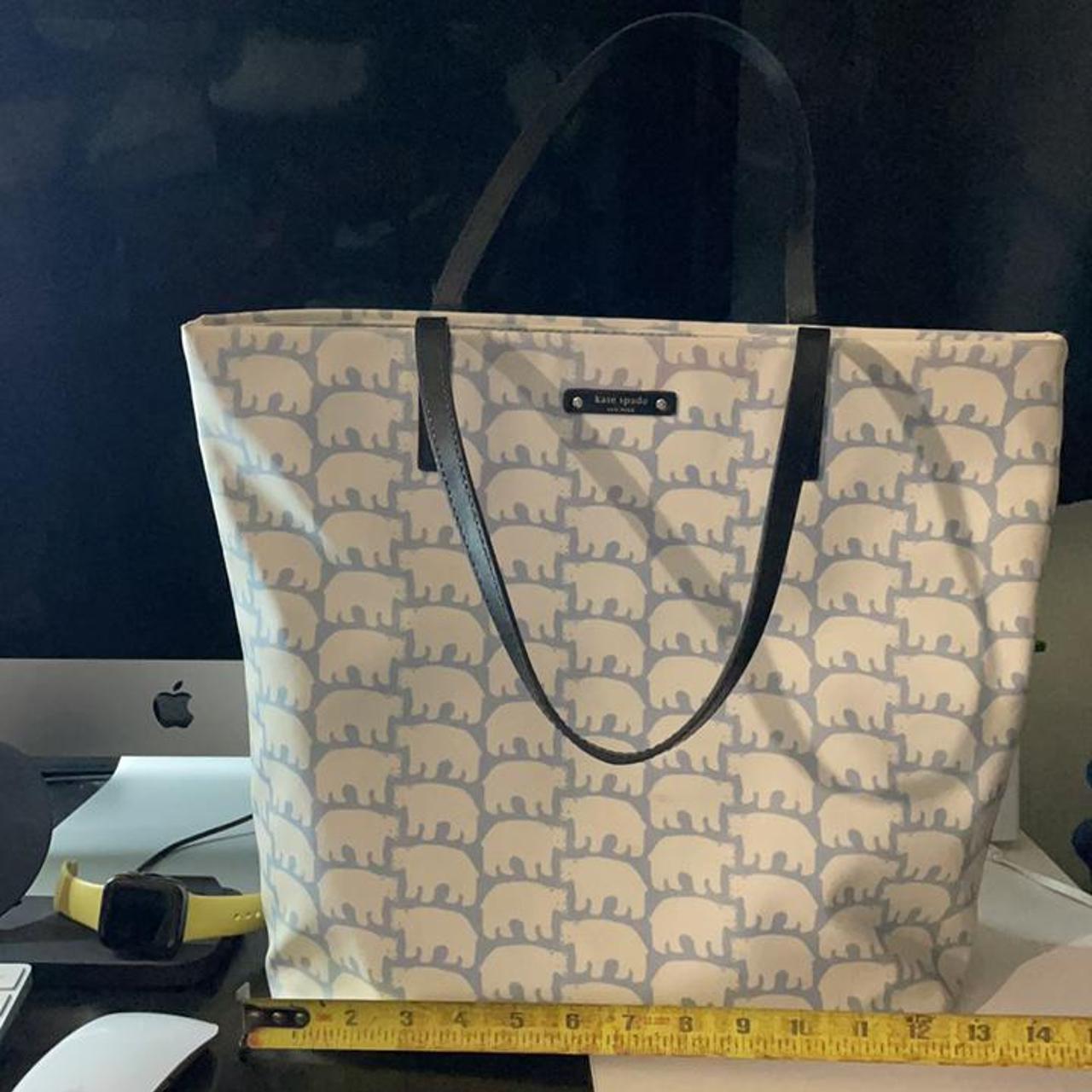 kate spade polar bear tote