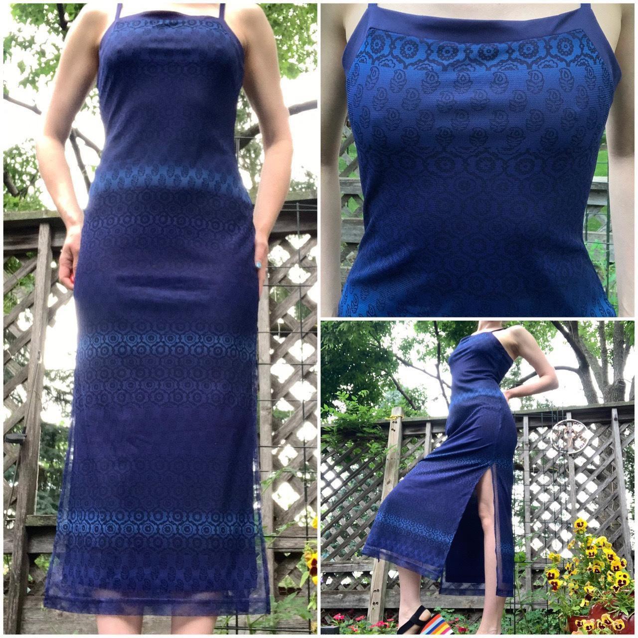 Maurices blue outlet dress