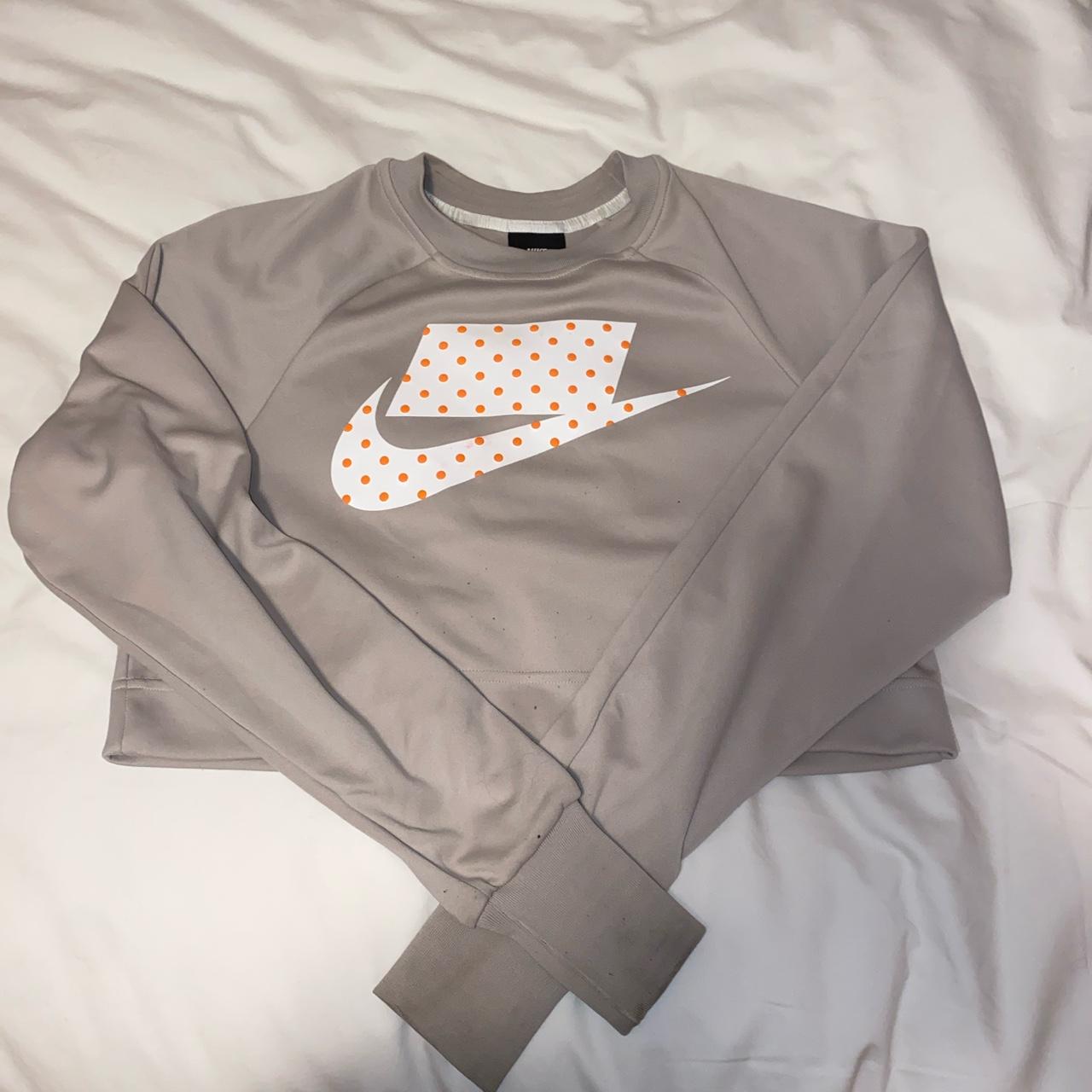 Nike crop top discount jumper