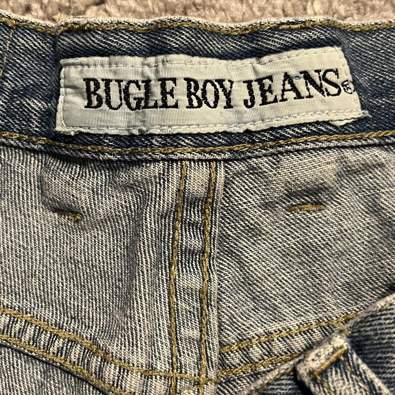 VINTAGE BUGLE BOYS JEANS SIZE 33 WAIST VERY GOOD... Depop