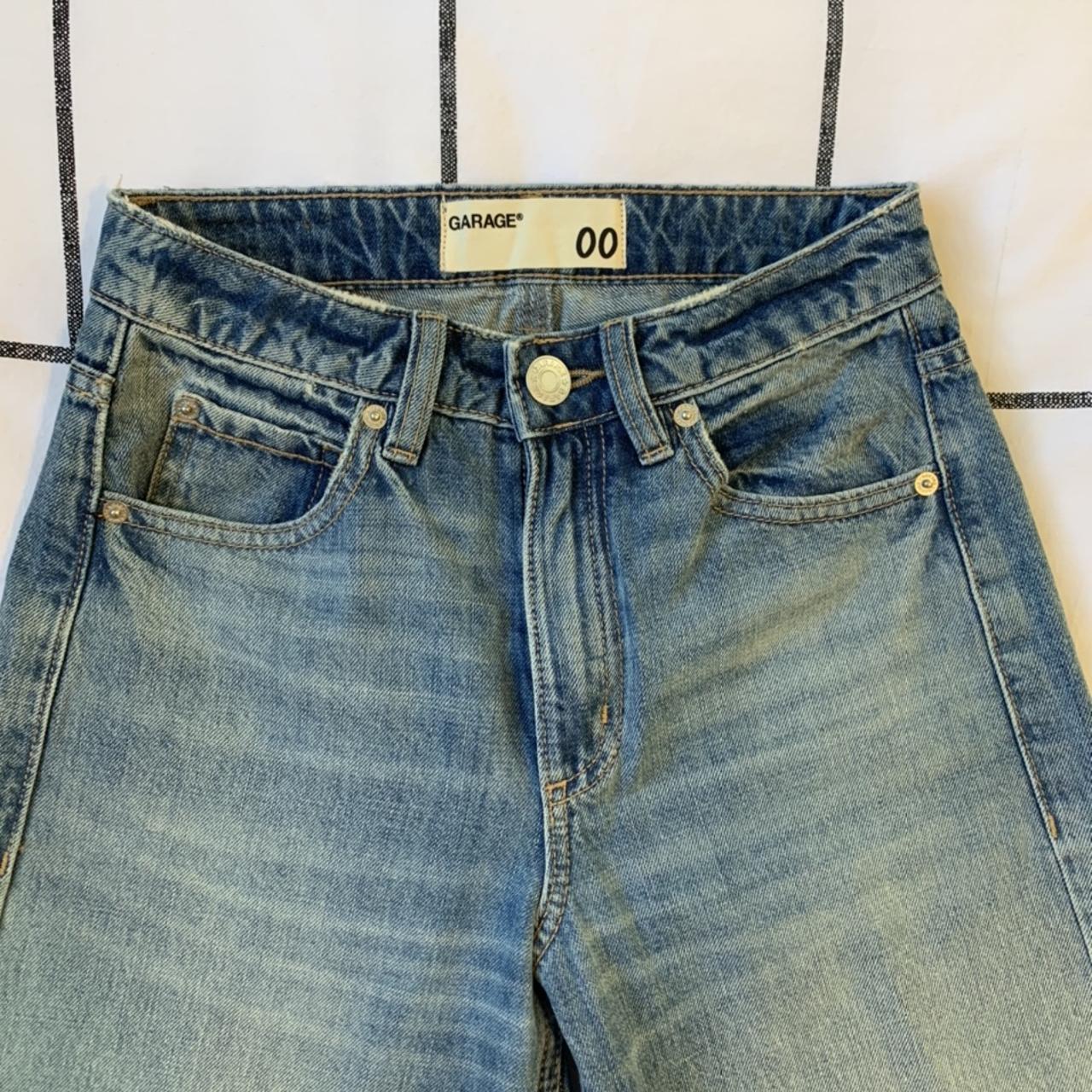 garage high rise skater jeans the wide leg and... - Depop