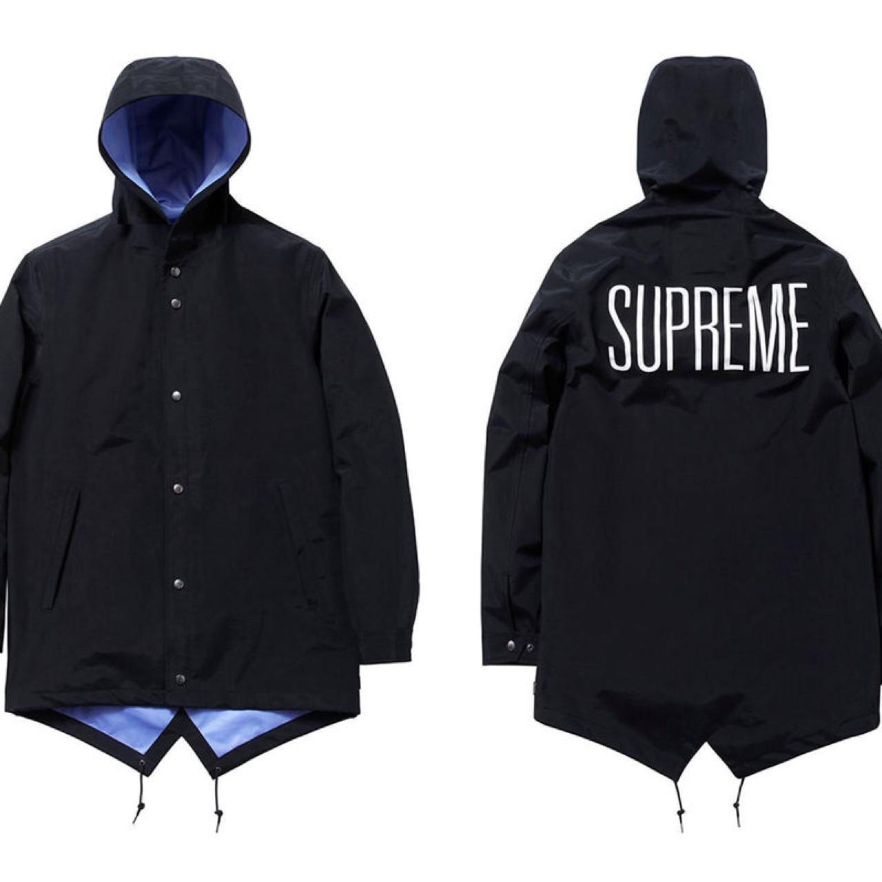 supreme fishtail parka