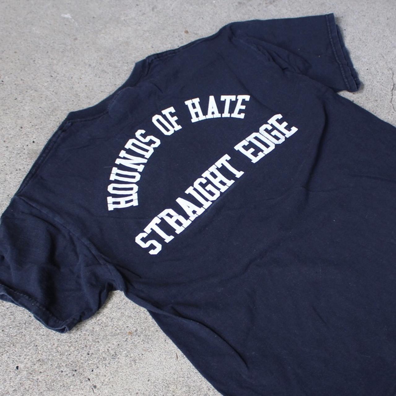 vegan straight edge GATHER Tシャツ medium Harris Visits Storm